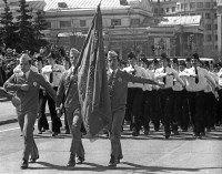 7. На марше трудовые резервы, Челябинск, май 1978 г.