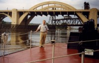 29. На реке Мисисипи, август 1999 г.