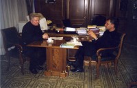 39. С вице-премьером Виктором Христенко, март 2003 года