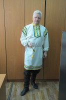 64. В русском костюме, май 2011 года