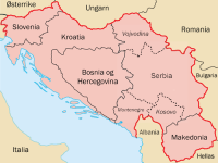 Jugoslavia-kart